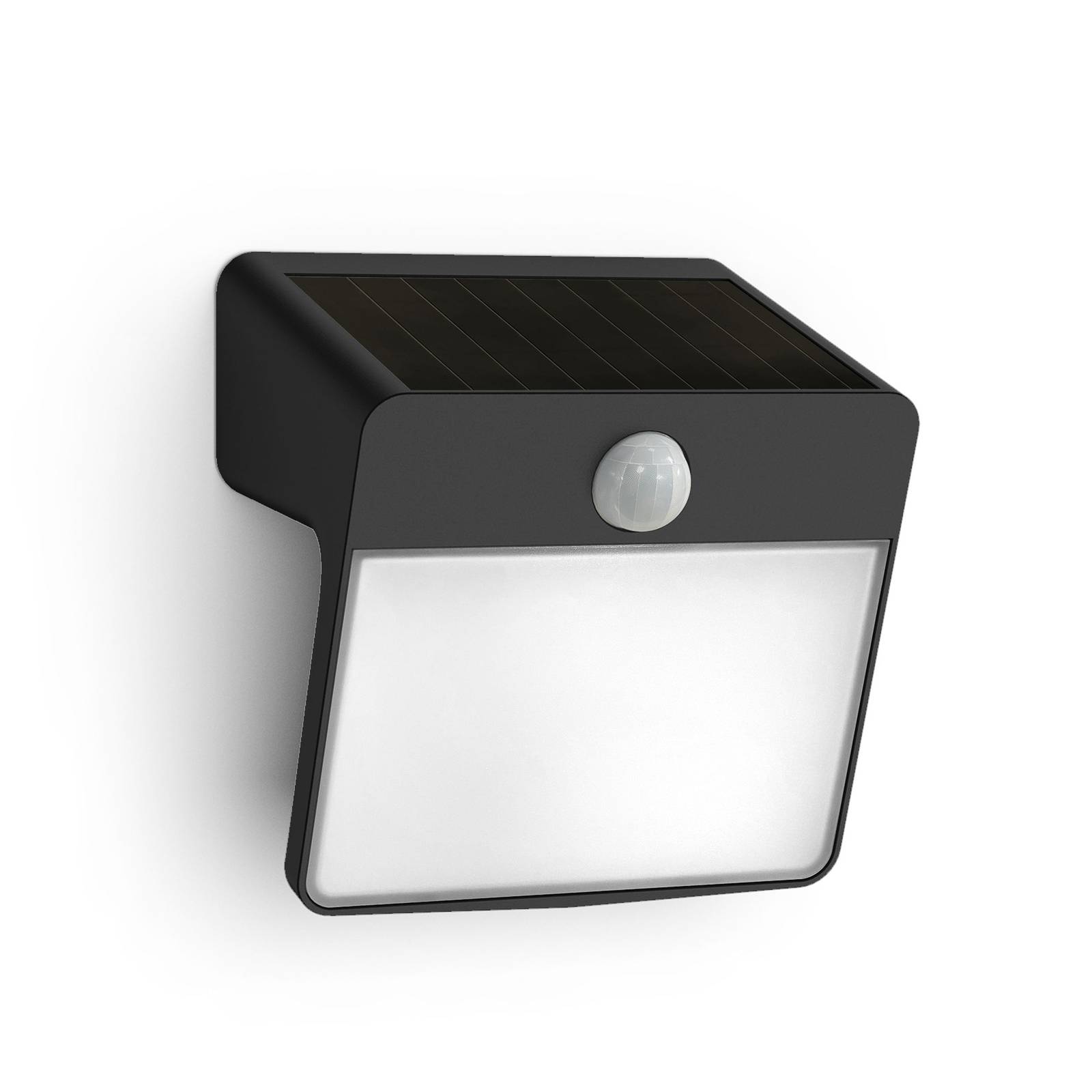 Philips LED-Solar-Wandleuchte Yarixa, Bewegungssensor