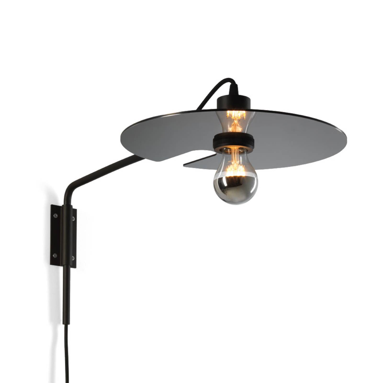 Wever & Ducré Lighting WEVER & DUCRÉ Mirro 1.0 applique bras noir/chromé