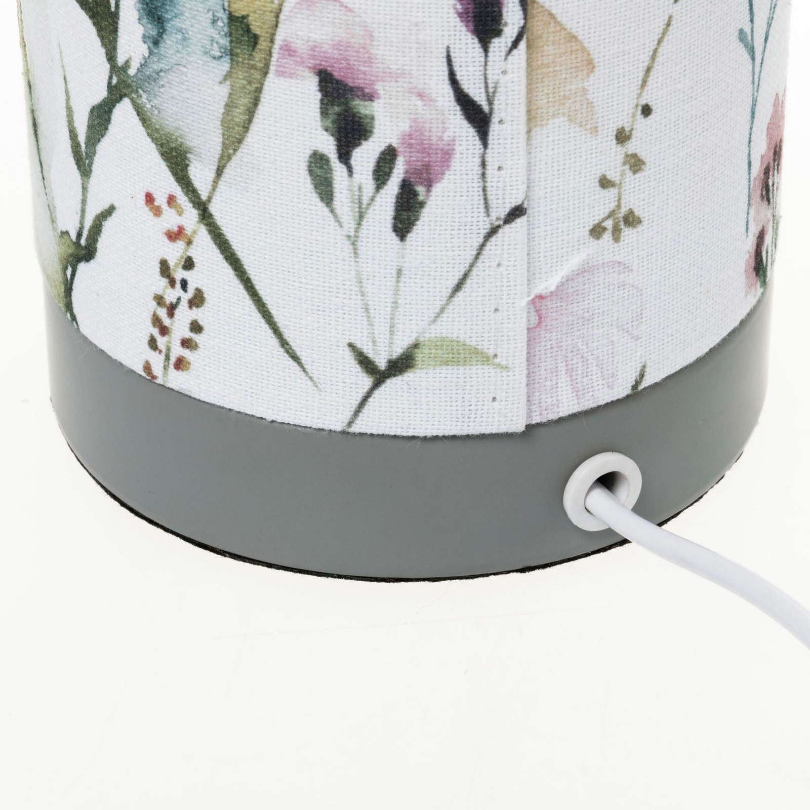 Pauleen Flowery Romance table lamp made of linen