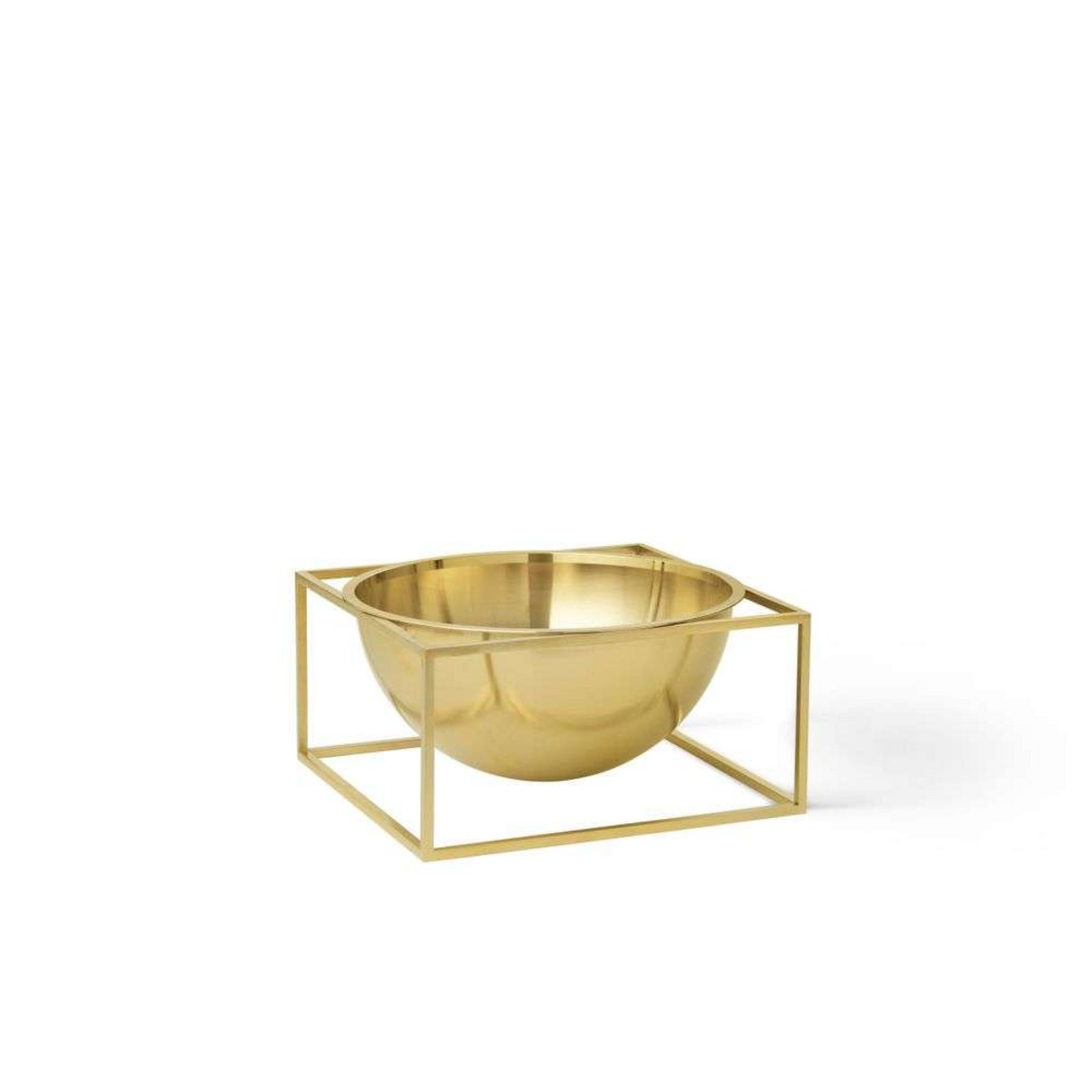 Kubus Bol Centerpiece Large Brass - Audo Copenhagen