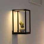 Paul Neuhaus Contura LED wall light in black