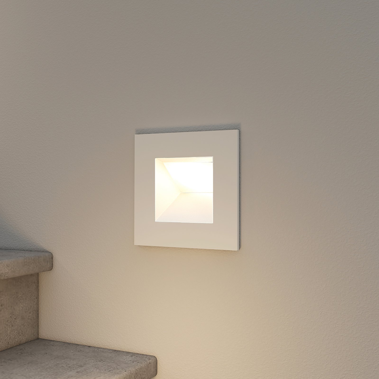 Zamo Applique murale encastrée IP65 White - Arcchio