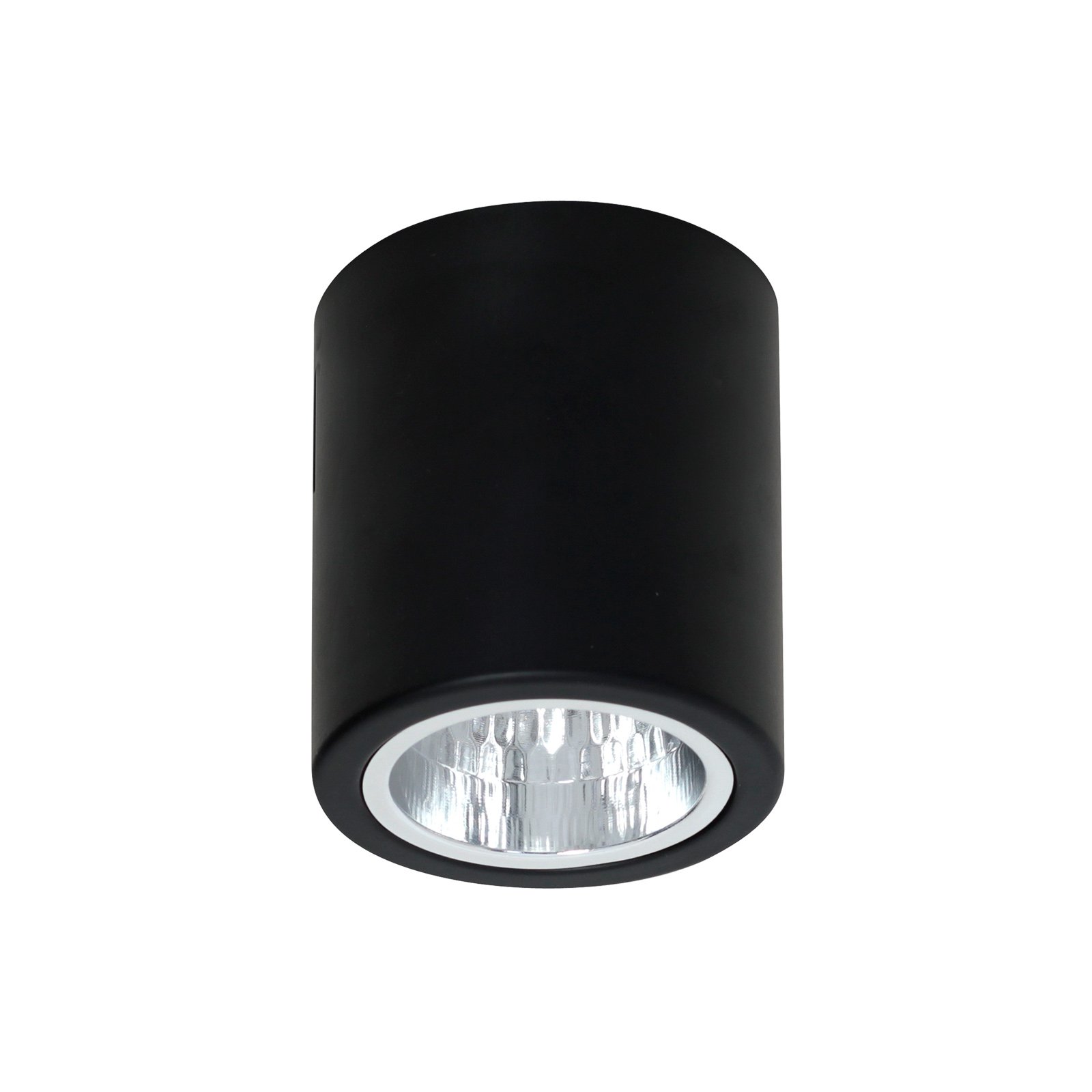 Downlight round ceiling spotlight in black | Lights.co.uk