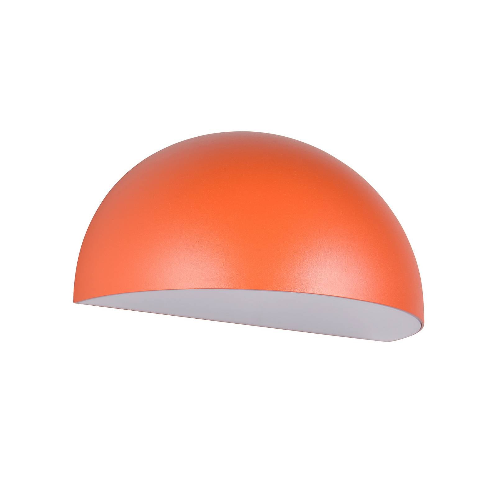 Außenwandleuchte Maas, apricot, Aluminium-Druckguss, E27