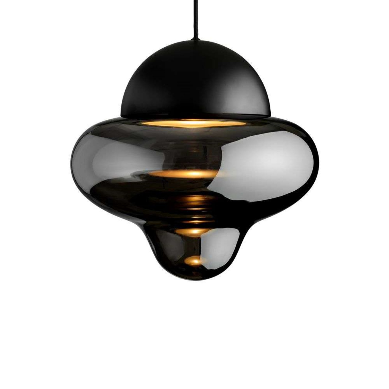 Nutty XL Taklampa Smoke/Black - Design By Us