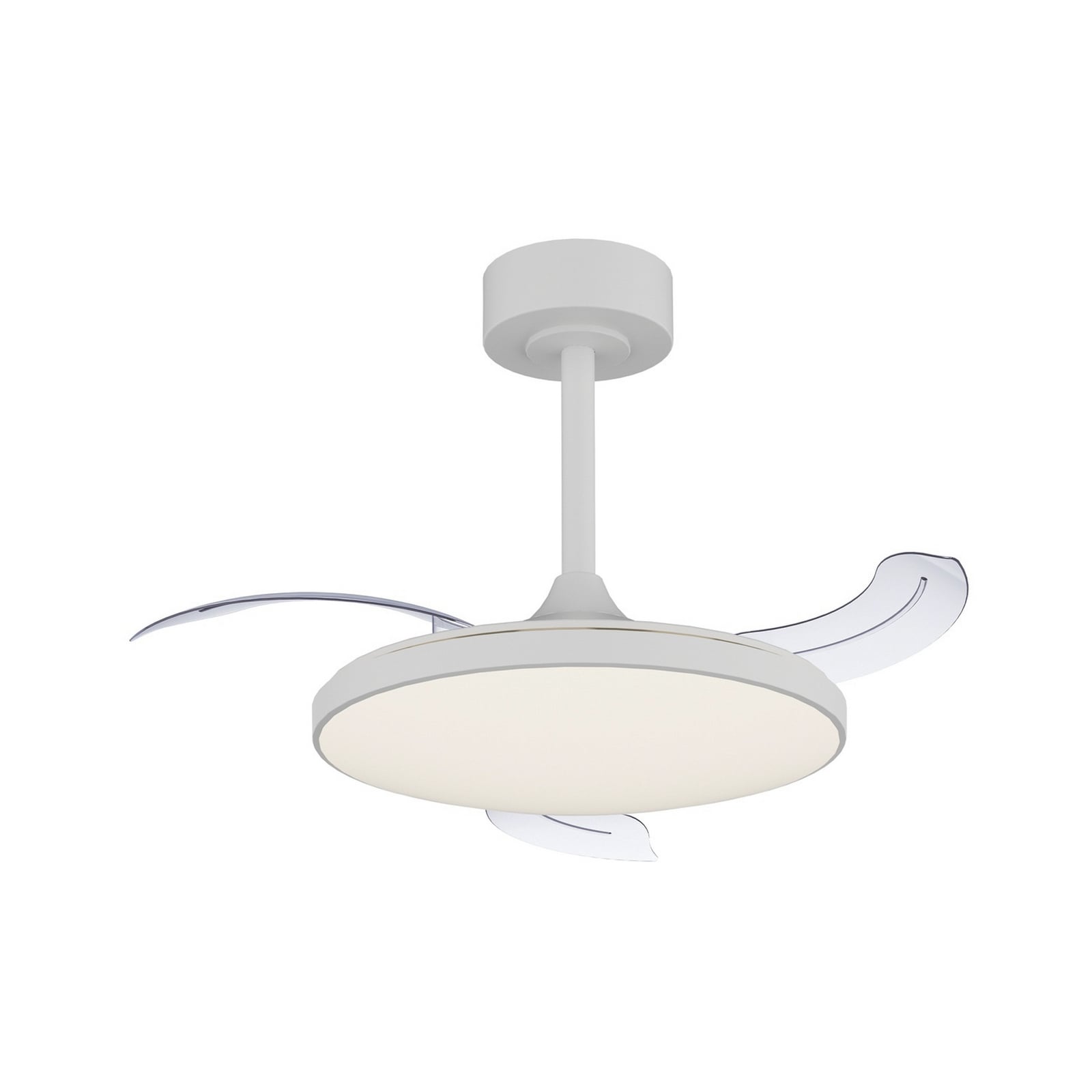 LED plafondventilator Slim Mini wit DC stil CCT - Mantra LED plafondventilator Slim Mini wit DC stil CCT - Mantra