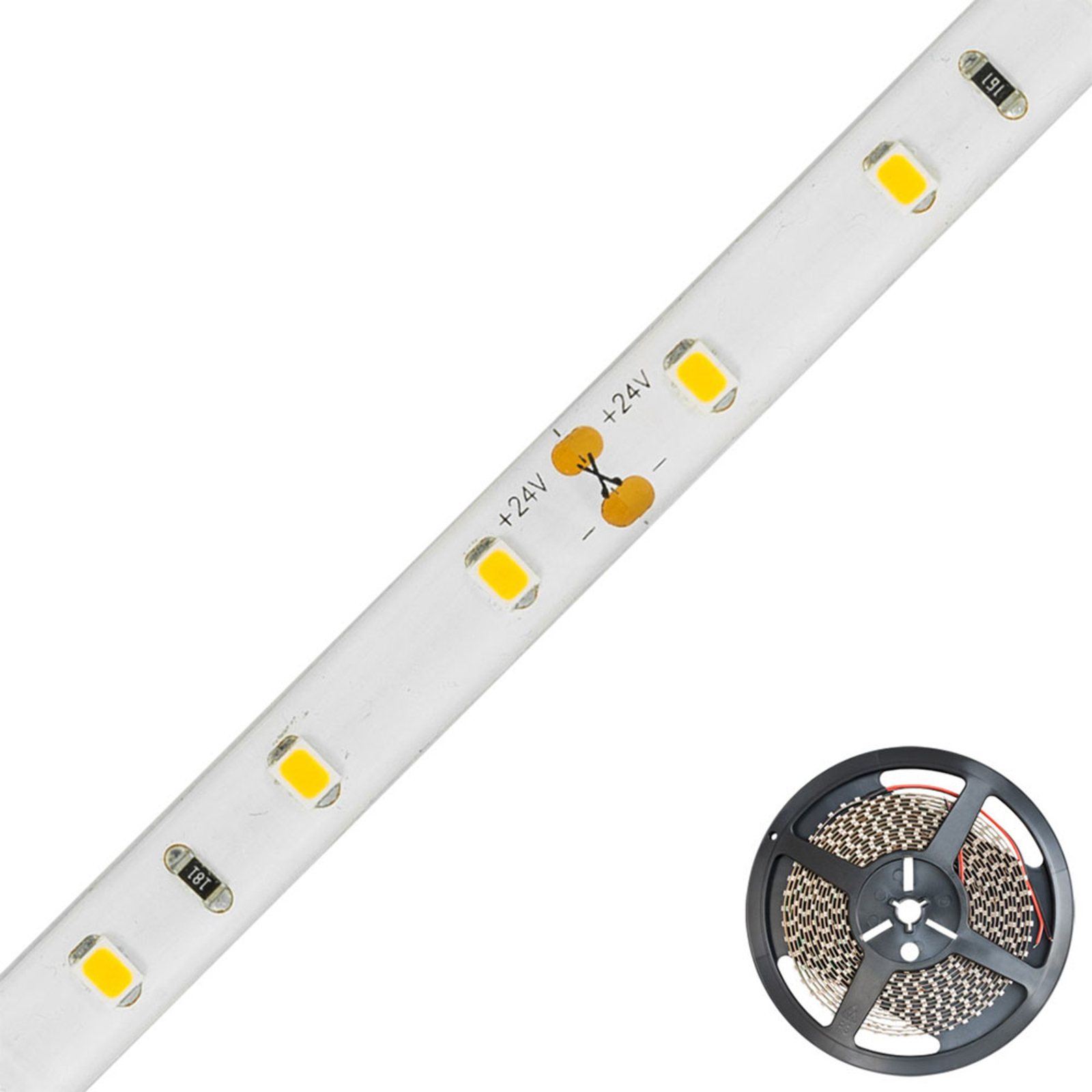 EVN STR5424 -LED-nauha, IP54, 5 m, 24 W, 4 000 K