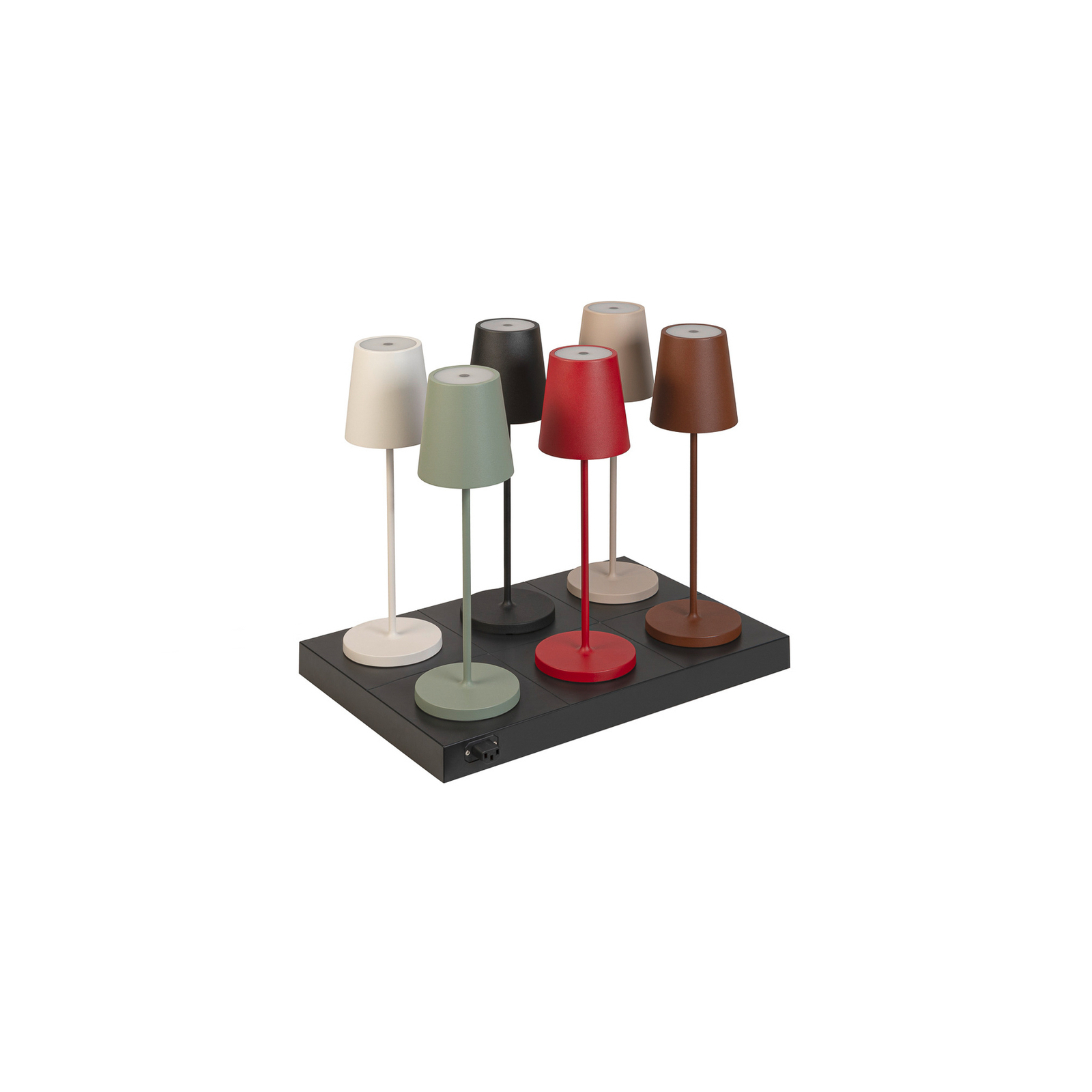 Vinolina Two Portable Table Lamp 3-step IP65 Green - SLV