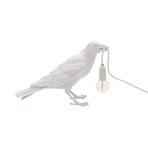 SELETTI Bird Lamp LED декоративна настолна лампа в очакване, бяла