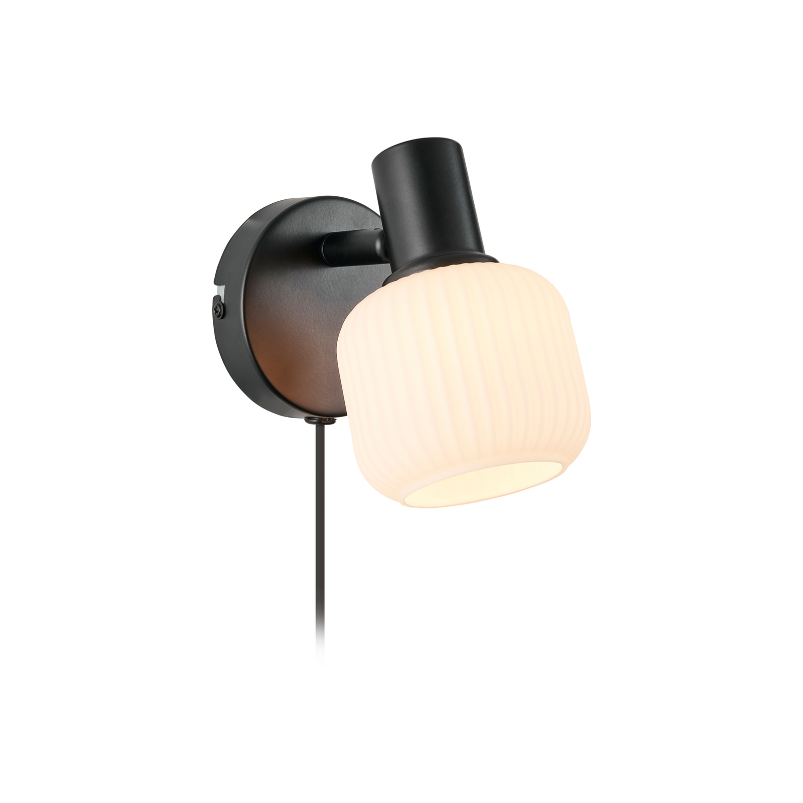 Milford Mini SeinävalaisinBlack - Nordlux