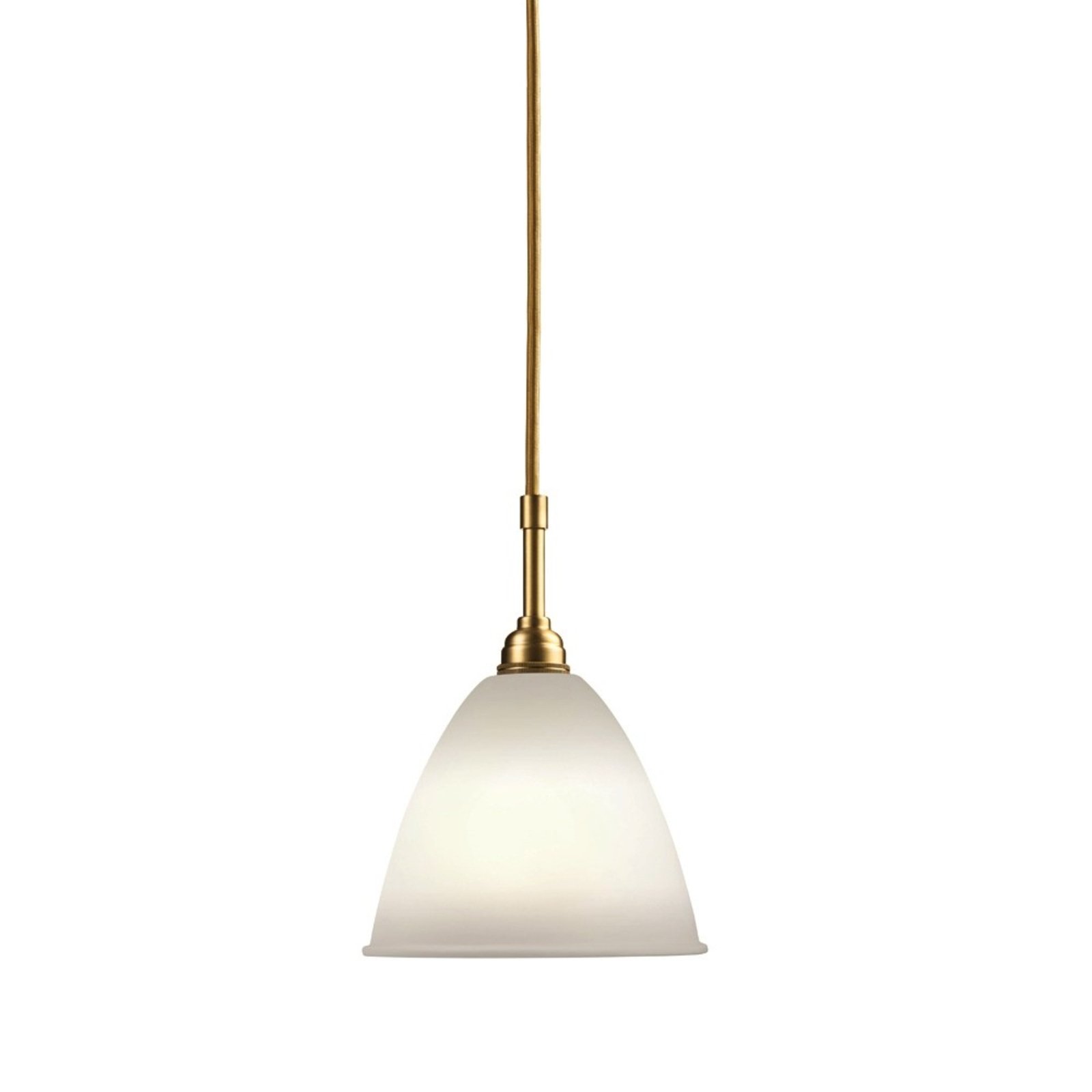 Bestlite BL9 Lampada a Sospensione Ø16 Ottone/Porcellana - GUBI