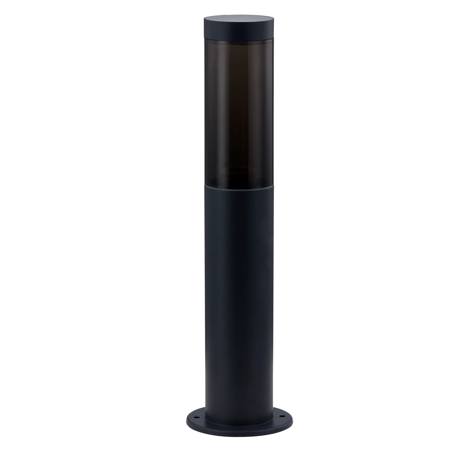 Lindby sockellampa Statius, antracit/klar, järn, 45 cm