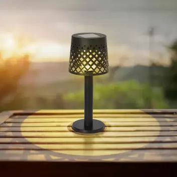 Paulmann Lillesol Solar-Tischleuchte für draußen