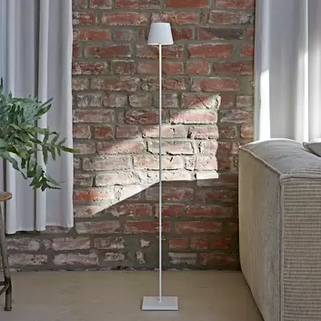 LED-Stehleuchte Sponge floor für die Terrasse