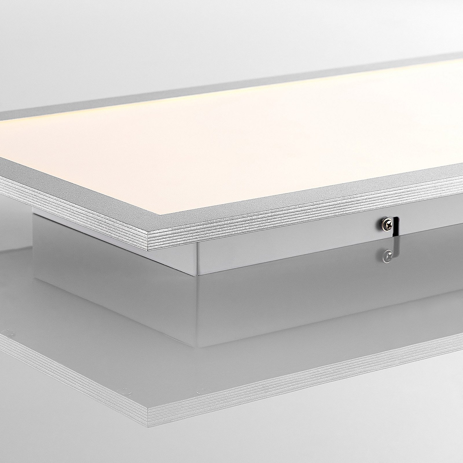 Lindby Kjetil-LED-kattopaneeli, App RGB 80 x 30 cm