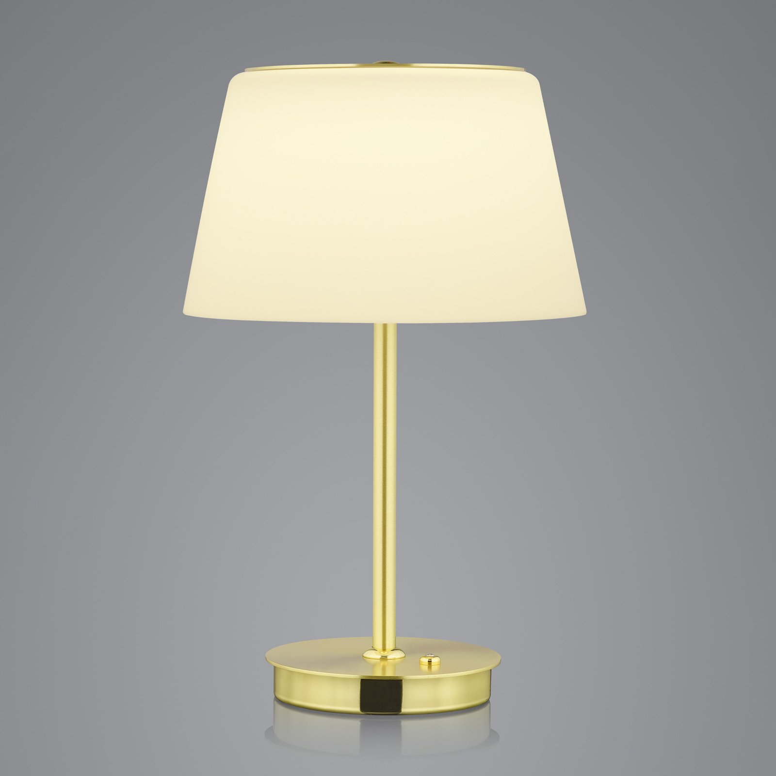 BANKAMP Conus LED table lamp, brass