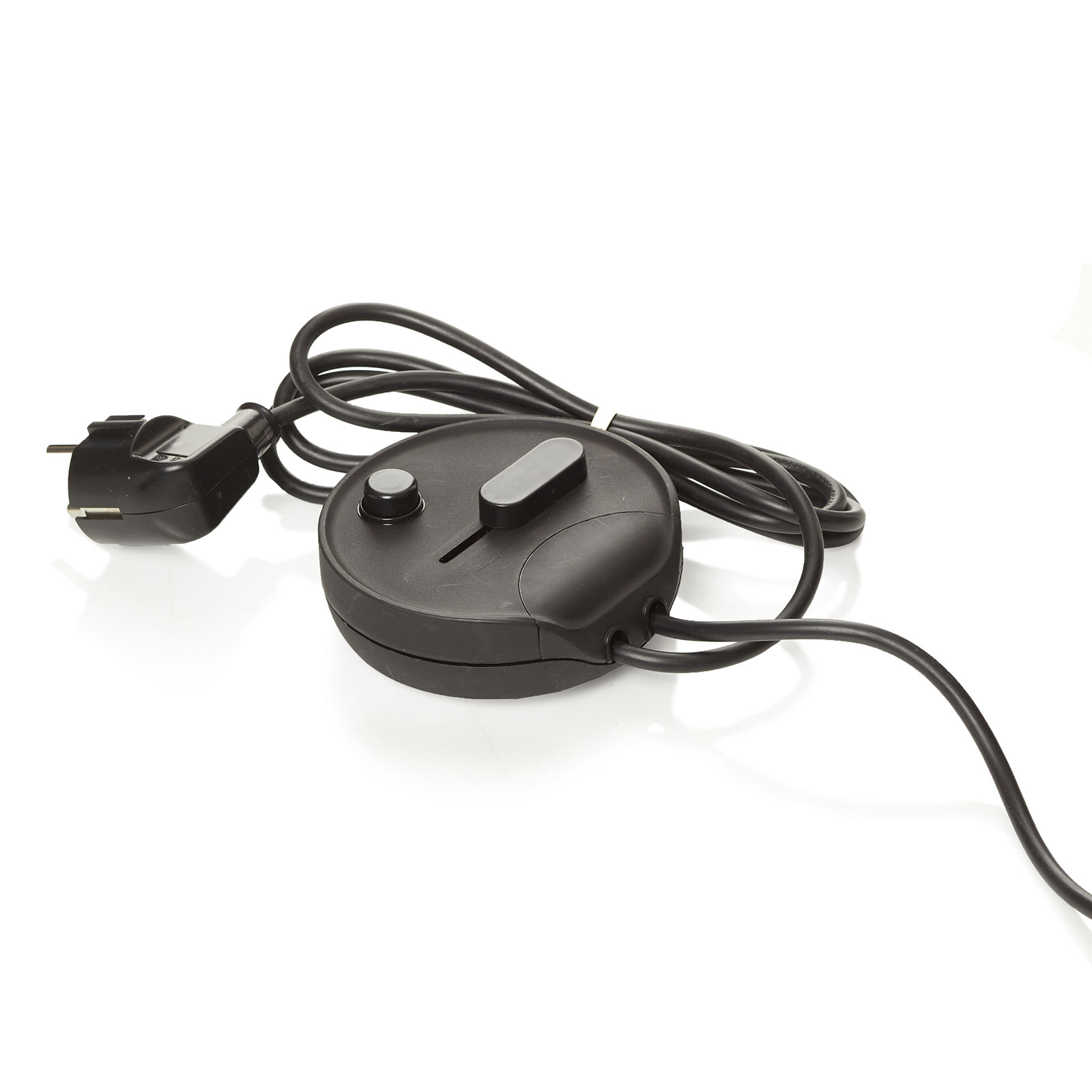 Lib V LED uplighter, height-adjustable, black