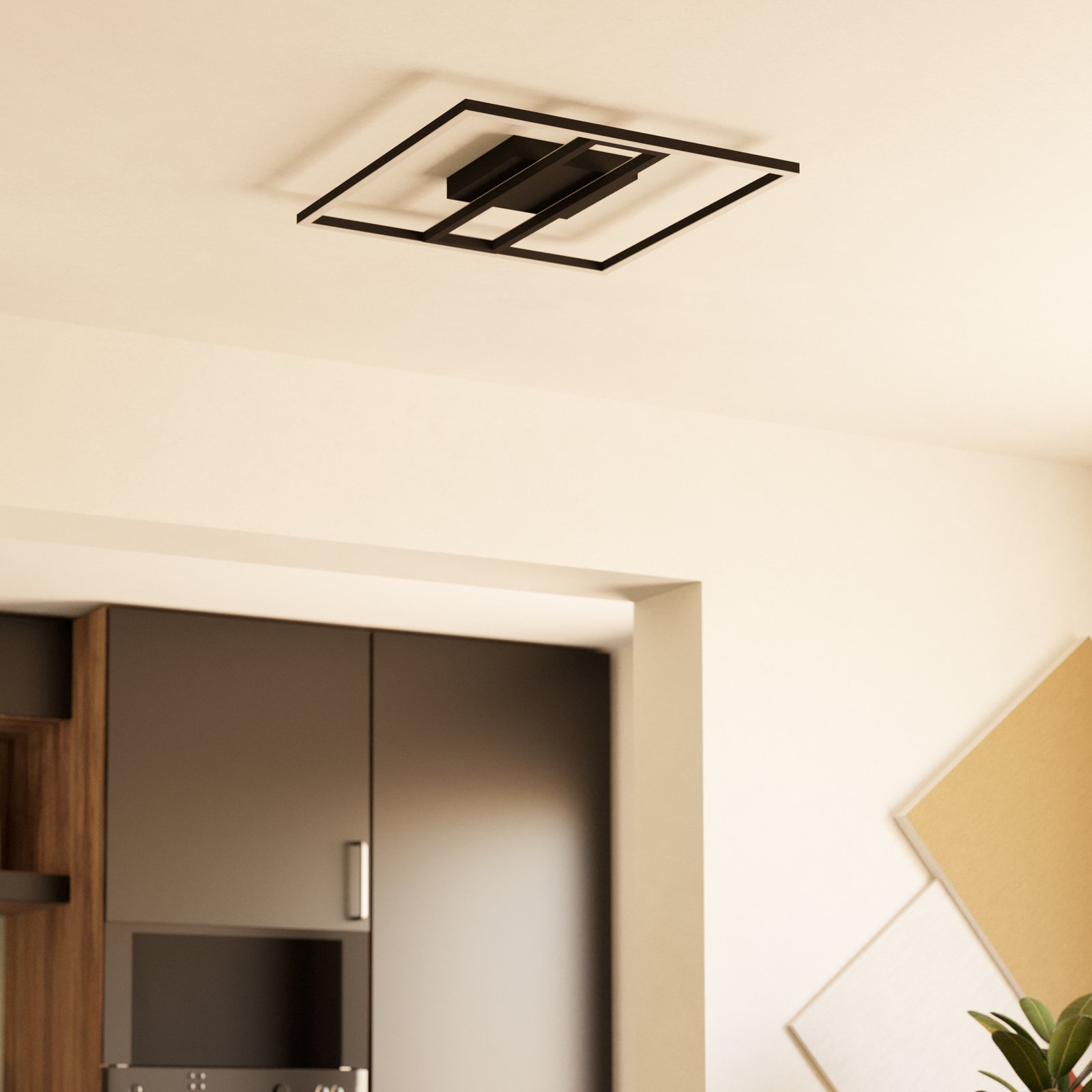 EGLO connect Calagrano-Z griestu gaisma 45cm x 45cm EGLO connect Calagrano-Z griestu gaisma 45cm x 45cm