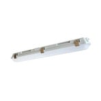 Kosteiden tilojen LED-valaisin 661060, harmaa, pituus 65,5 cm, IP65