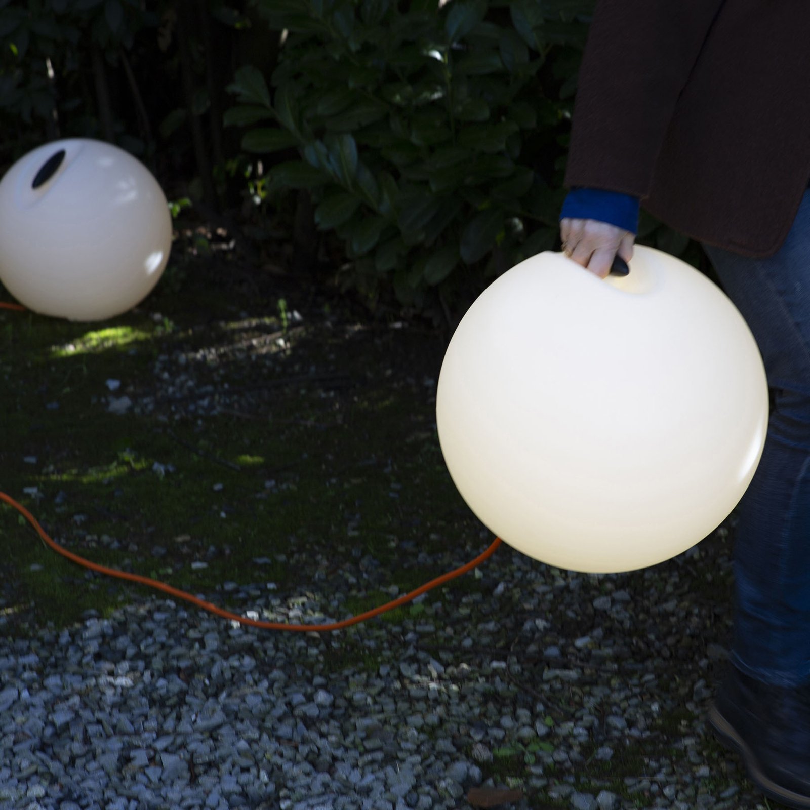 Martinelli Luce Bowl globe light, outdoors Ø 35 cm