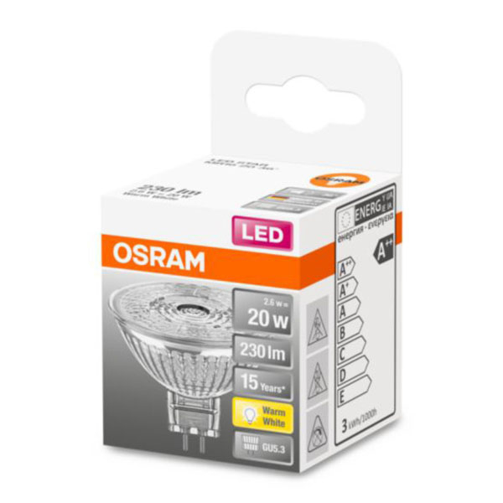 OSRAM Star reflector LED bulb GU5.3 2.6 W 2,700 K