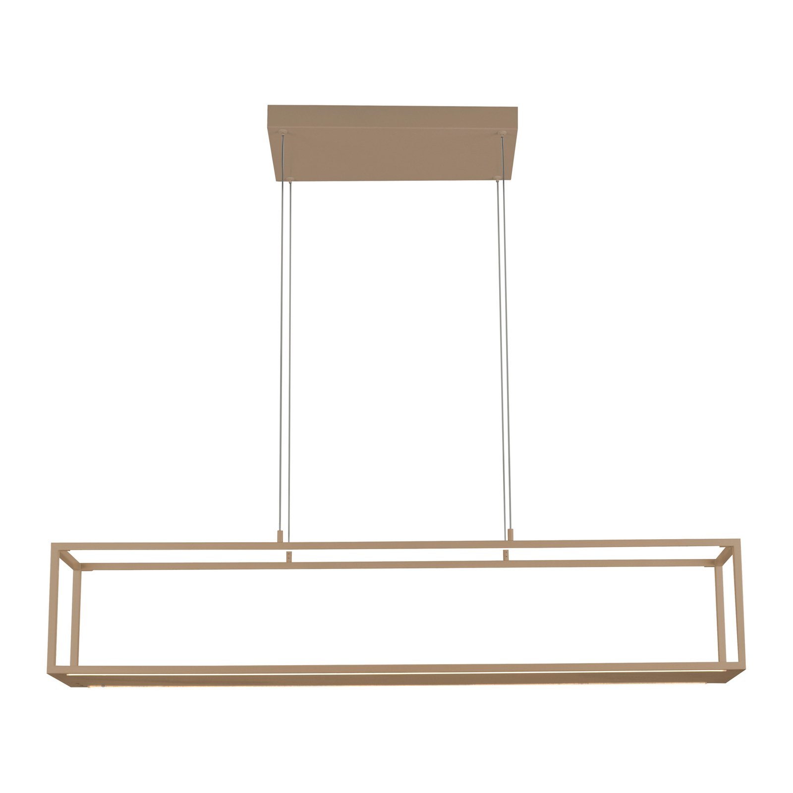 Paul Neuhaus LED-Hängelampe Contura, sandfarben, 105 cm