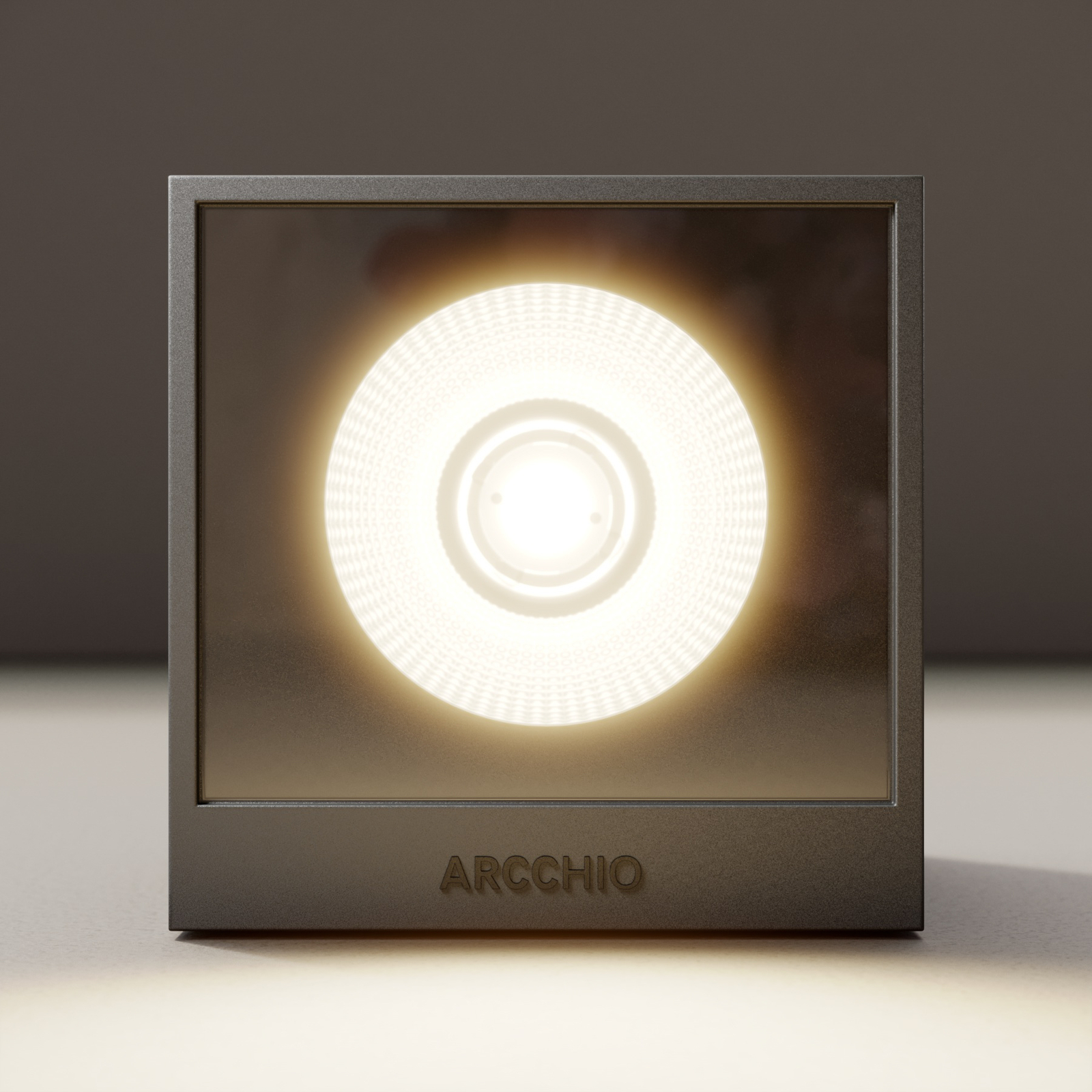 Arcchio Tassnim LED-Außenwandlampe silber 1-fl.