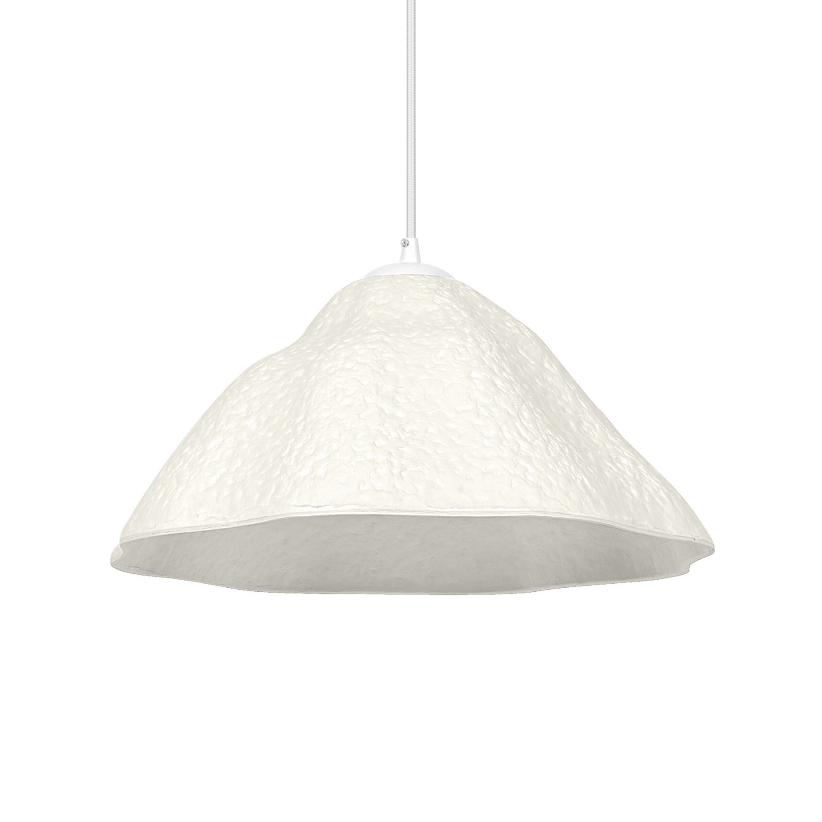 Lampada a sospensione OSRAM Decor Lotus Leaf, a 1 luce, bianca, carta, E27