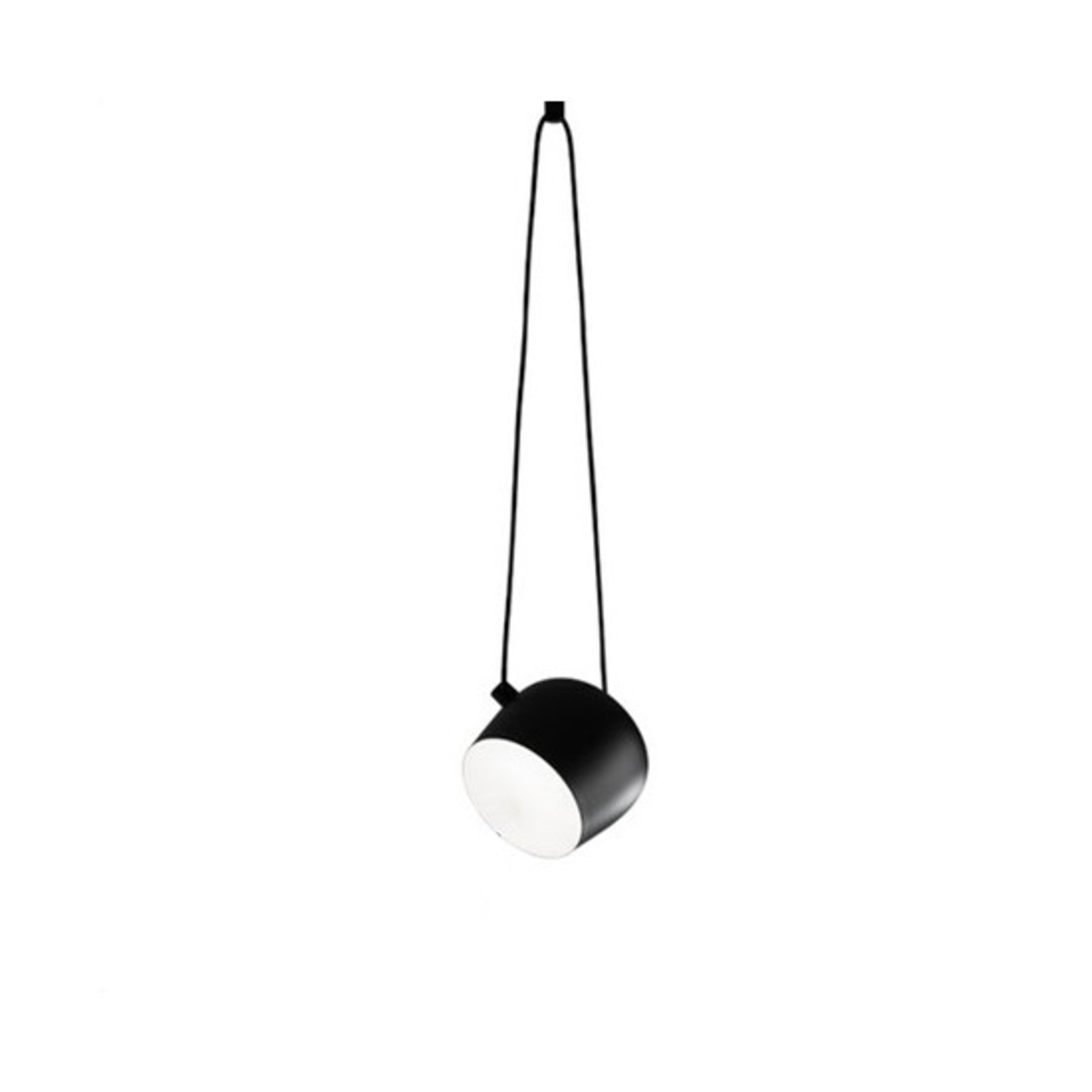 Aim Small Candeeiro Suspenso without Plug Black - Flos