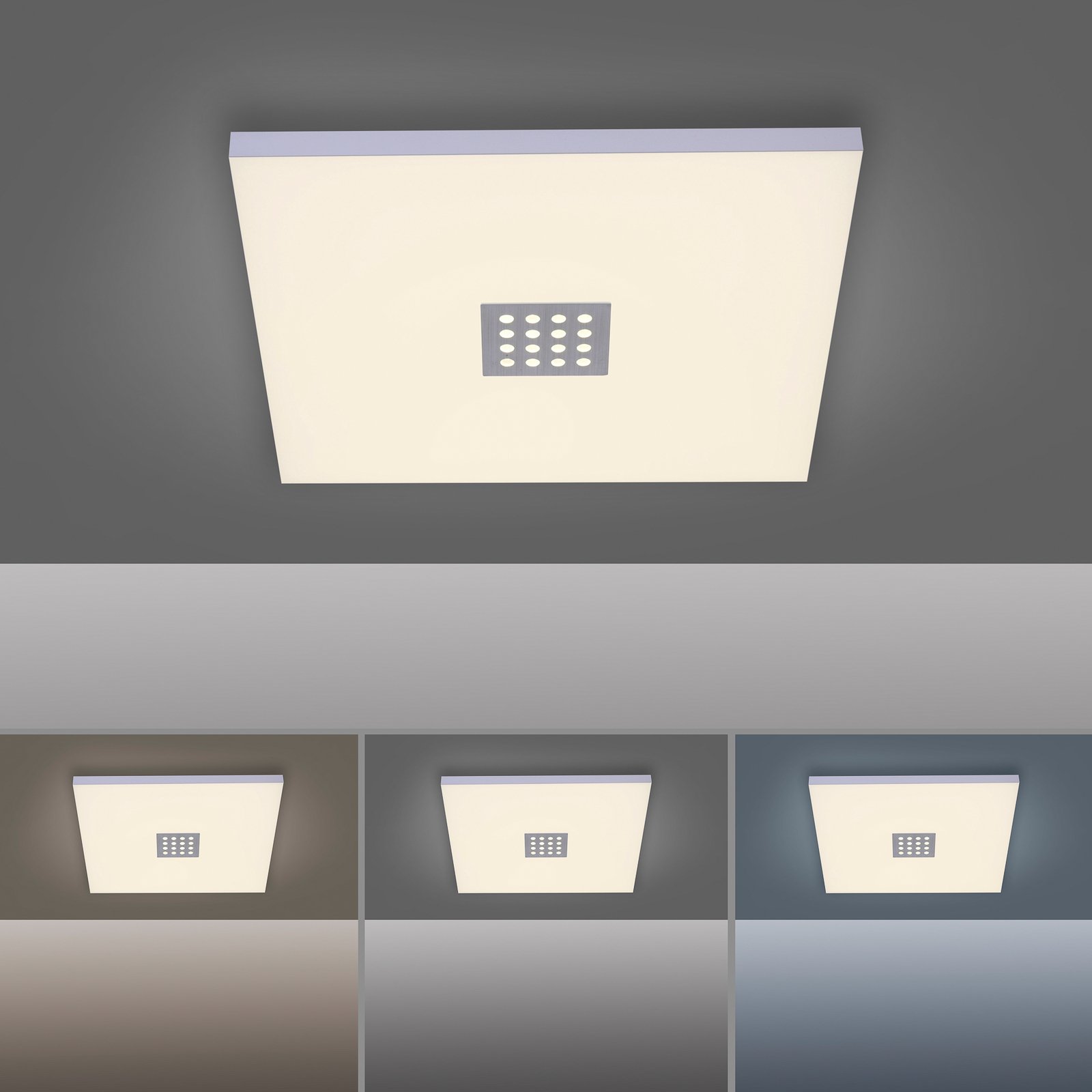 PURE Neo LED ceiling light 45 x 45 cm