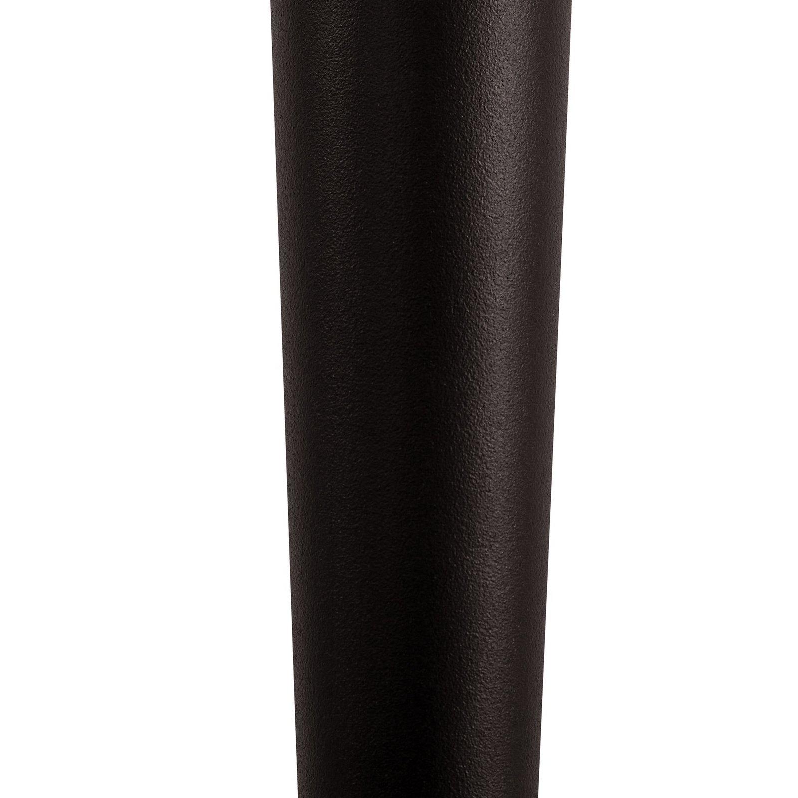 Lucande LED-akku-kynttilänjalka Lea, maljakko, tummanruskea, 28 cm