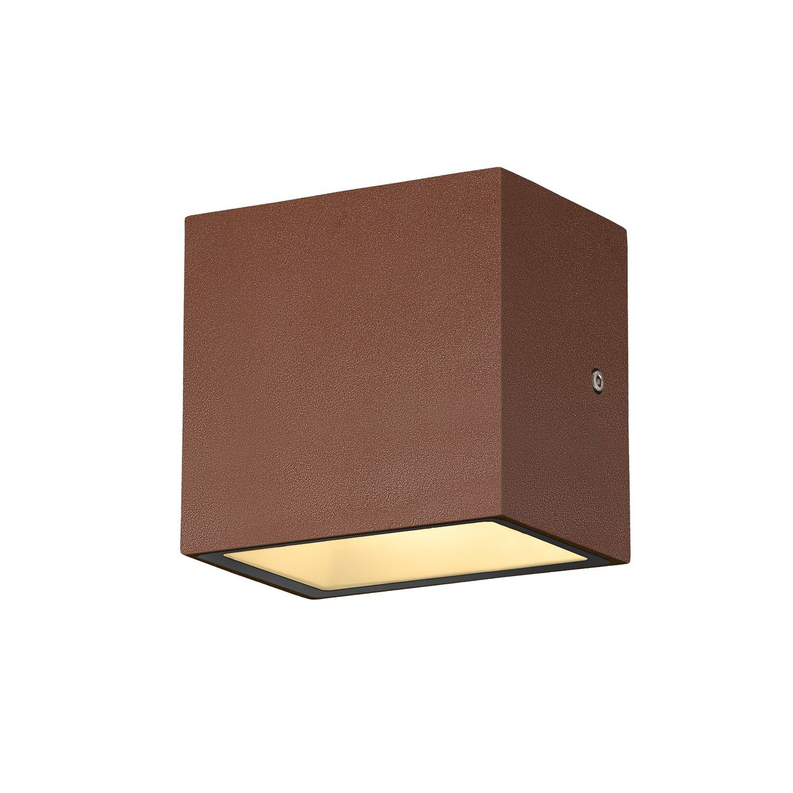 SLV Sitra Single LED-Außenwandleuchte down, rost