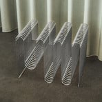 AYTM Zeitschriftenhalter Curva, Breite 40 cm, Stahl