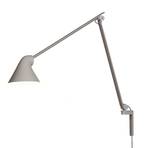 Louis Poulsen NJP LED wall lamp, long arm, grey