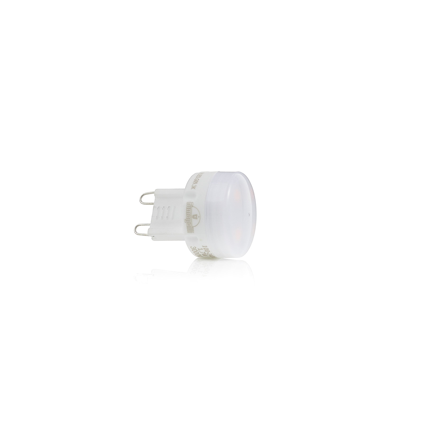 Opbouw-downlight Livia Ø6cm 3.000K wit/frosted
