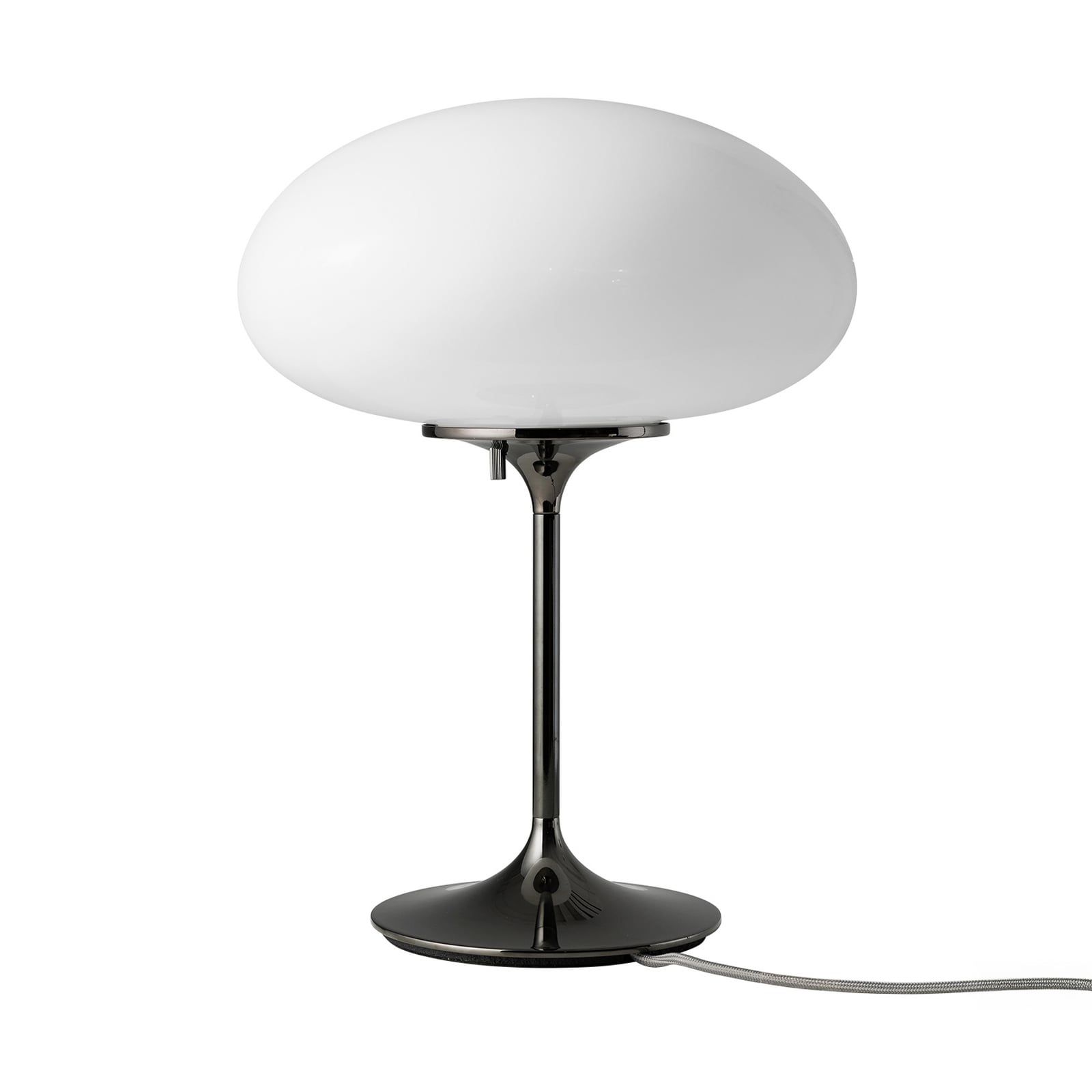 Gubi Stemlite asztali lámpa, fekete-króm, magasság 42 cm, dimmelhető fényerő Gubi Stemlite asztali lámpa, fekete-króm, magasság 42 cm, dimmelhető fényerő