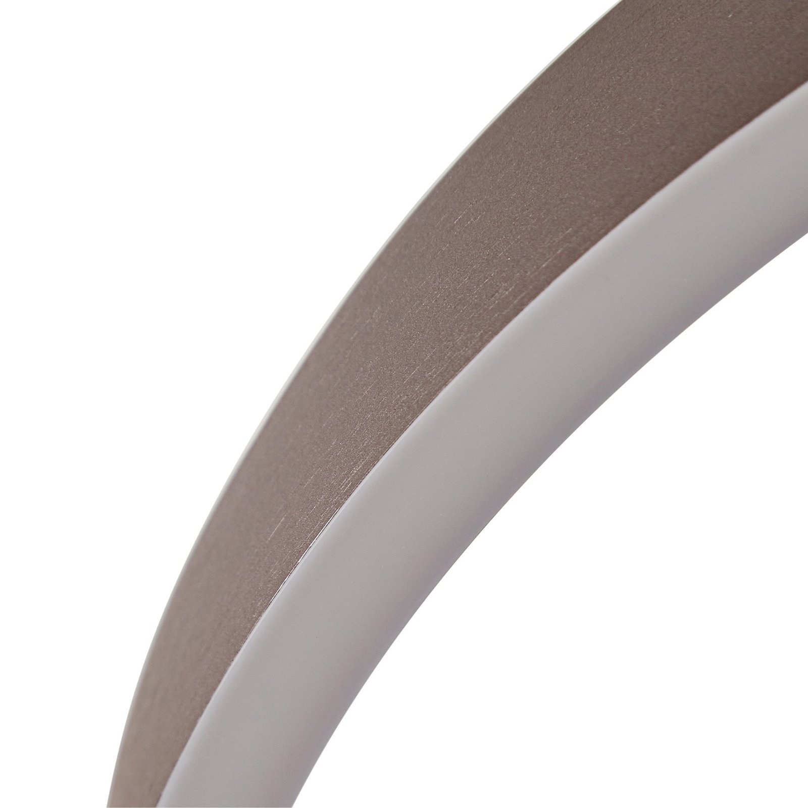 Yonam LED hanglamp, Ø 60 cm, 1-lamp, bruin, CCT - Lucande Yonam LED hanglamp, Ø 60 cm, 1-lamp, bruin, CCT - Lucande