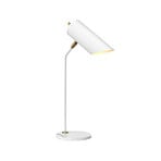 Quinto table lamp, white/antique brass