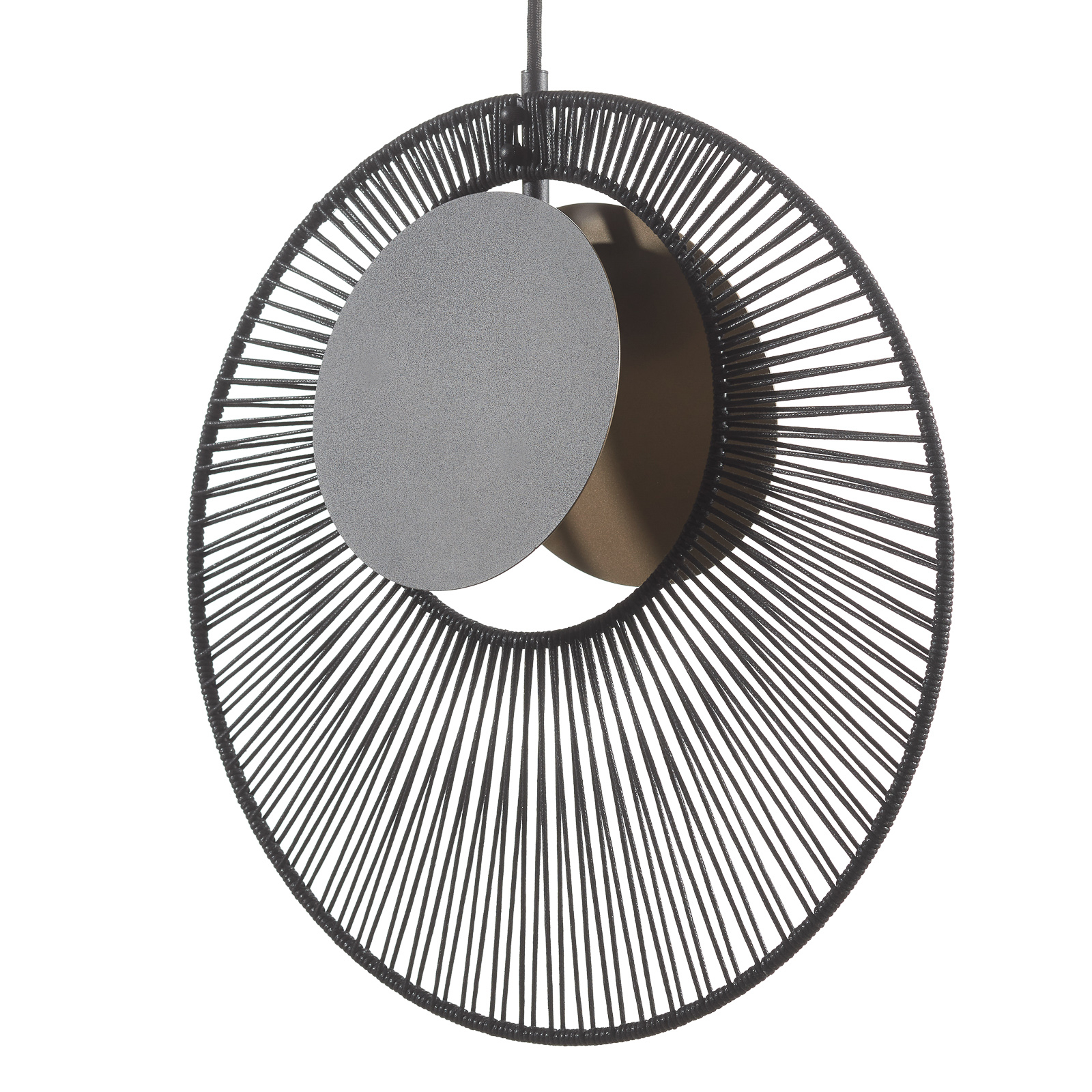 Oyster Pendant Black - Forestier