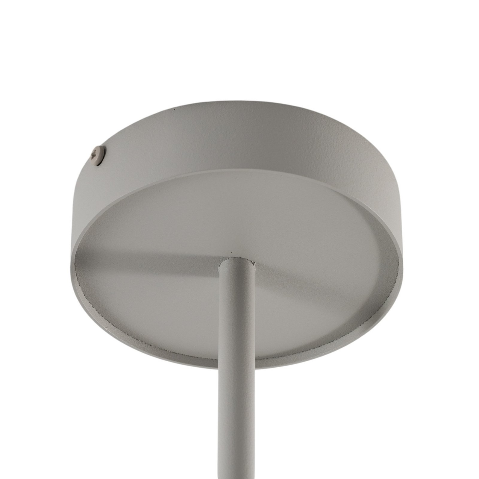 Deckenspot Leda 2, taupe, 2-flammig, Stahl, GU10, Höhe 55 cm