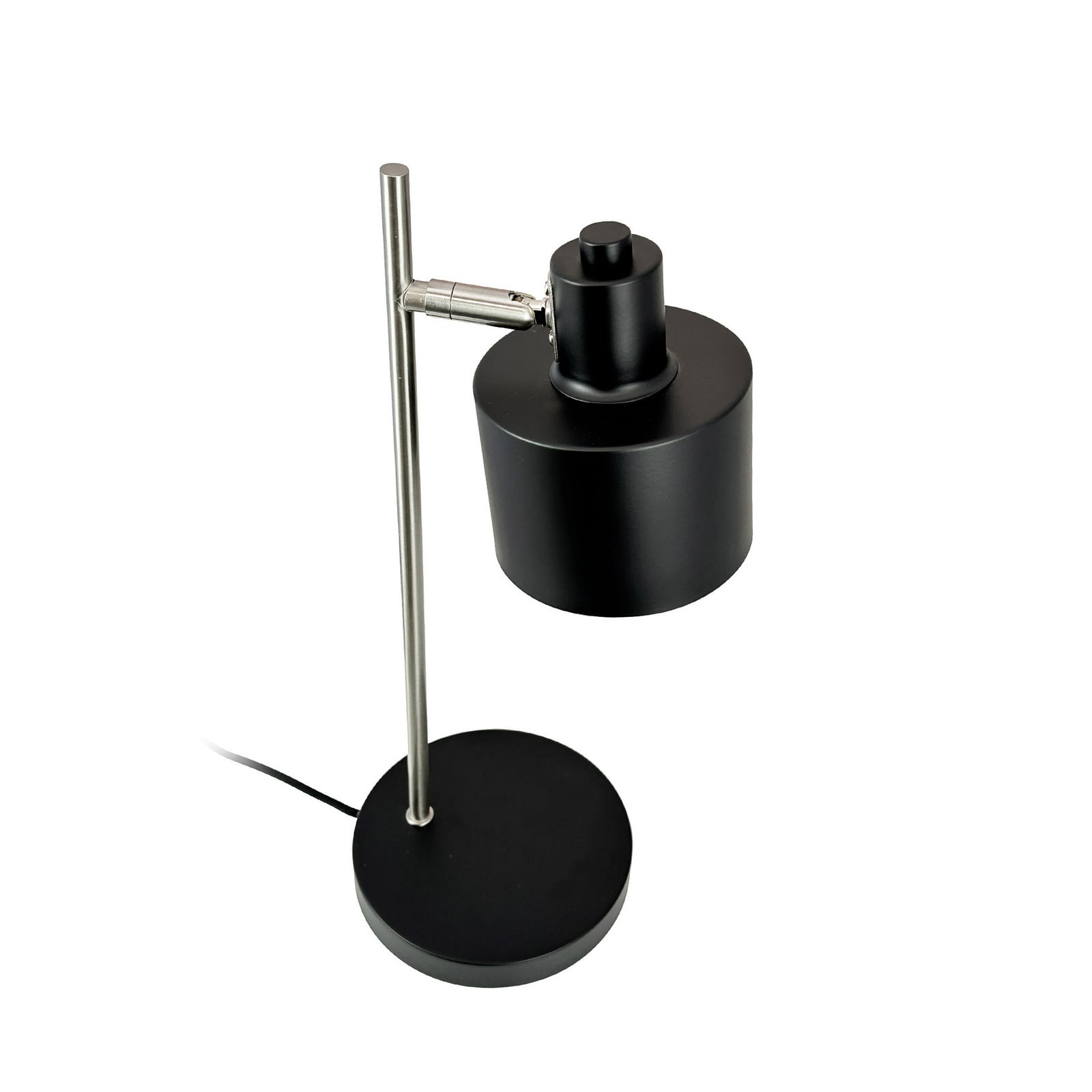 Ocean bordlampe, svart/stål, høyde 43 cm – Dyberg Larsen