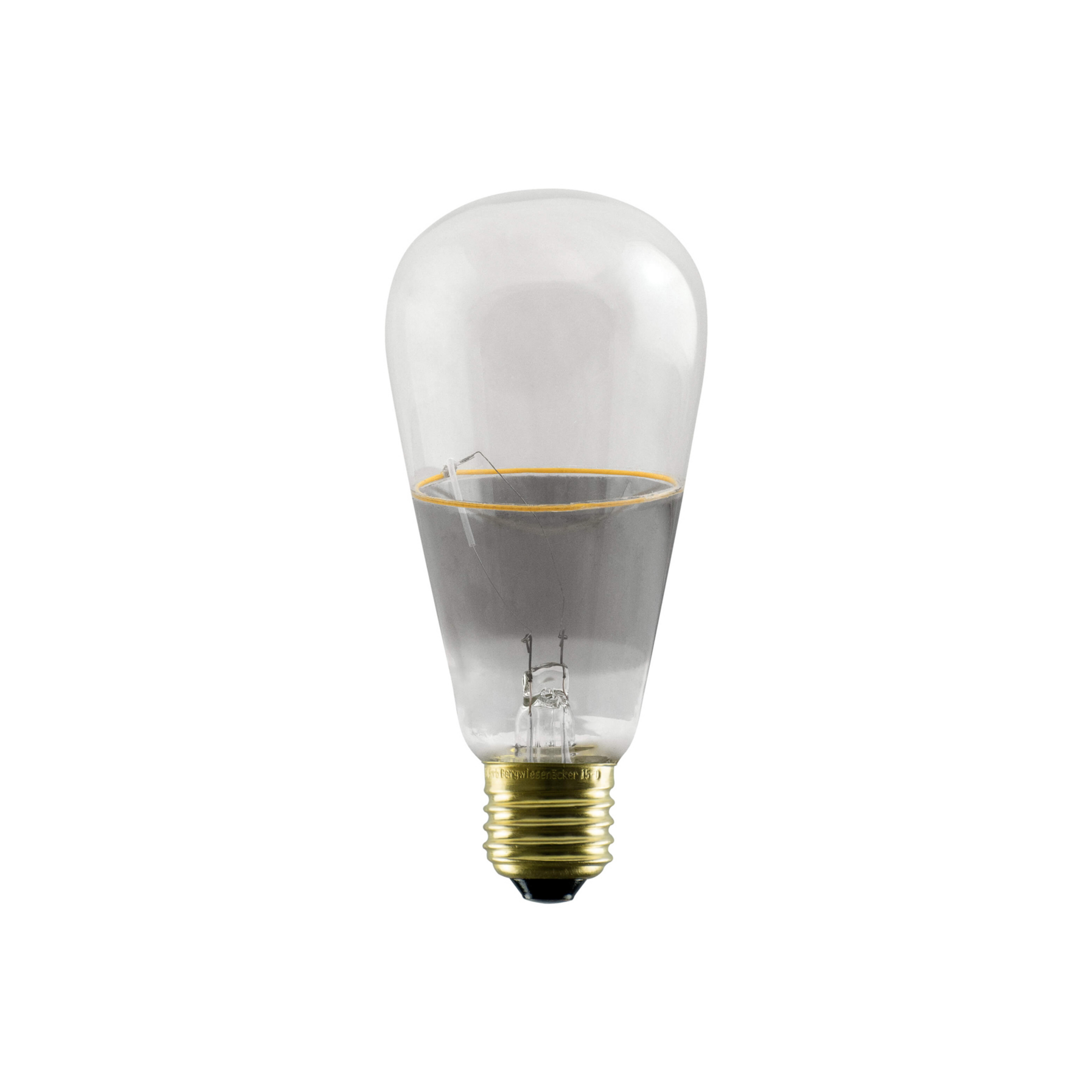 SEGULA LED Illusion rustique E27 4W dim fumé/clair