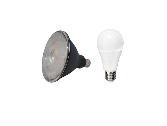 Ljuskälla LED 21W (2452lm) A65 2700K + 15W (1300lm) 30° Par38 - Flos