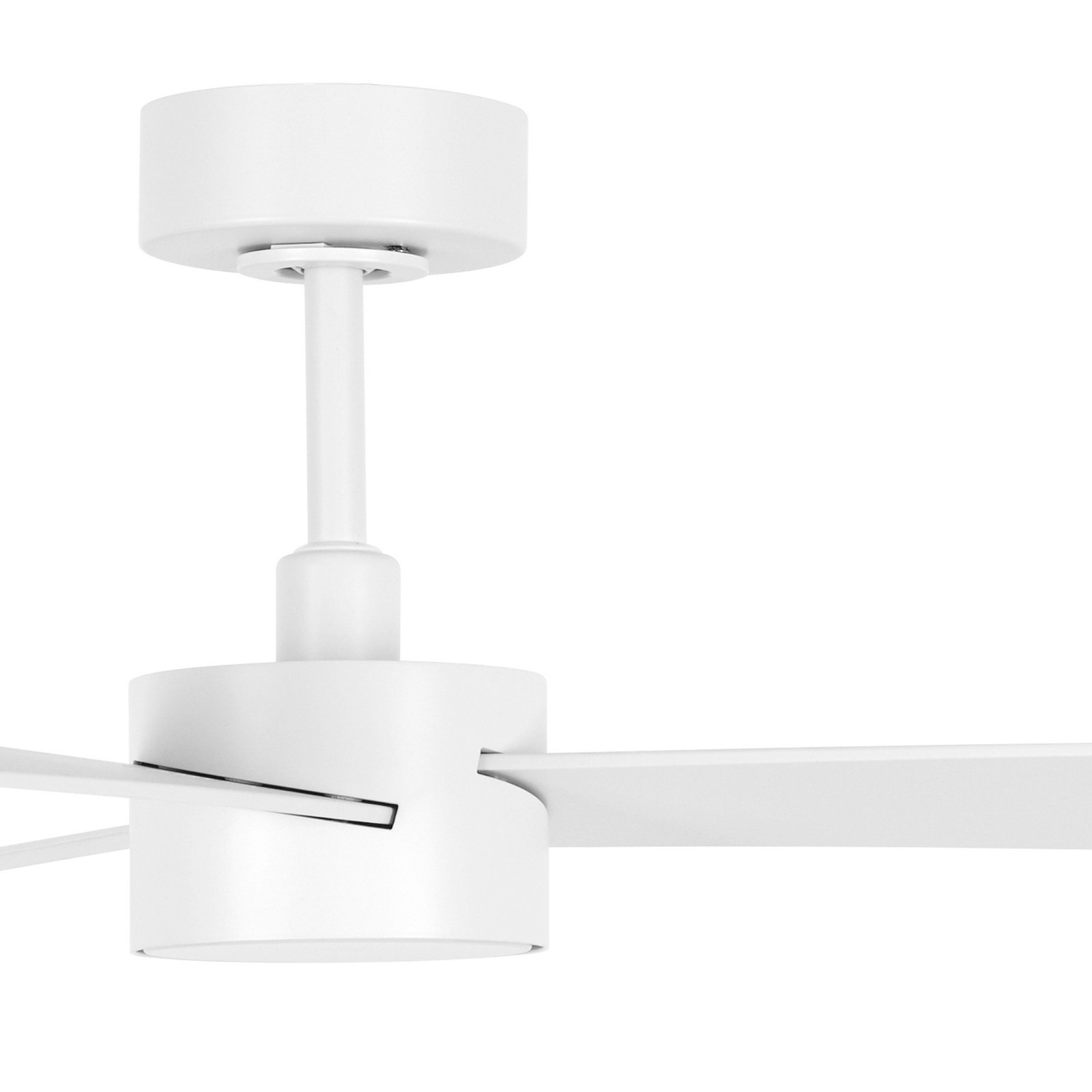 Beacon ceiling fan with light Climate IV, white, quiet