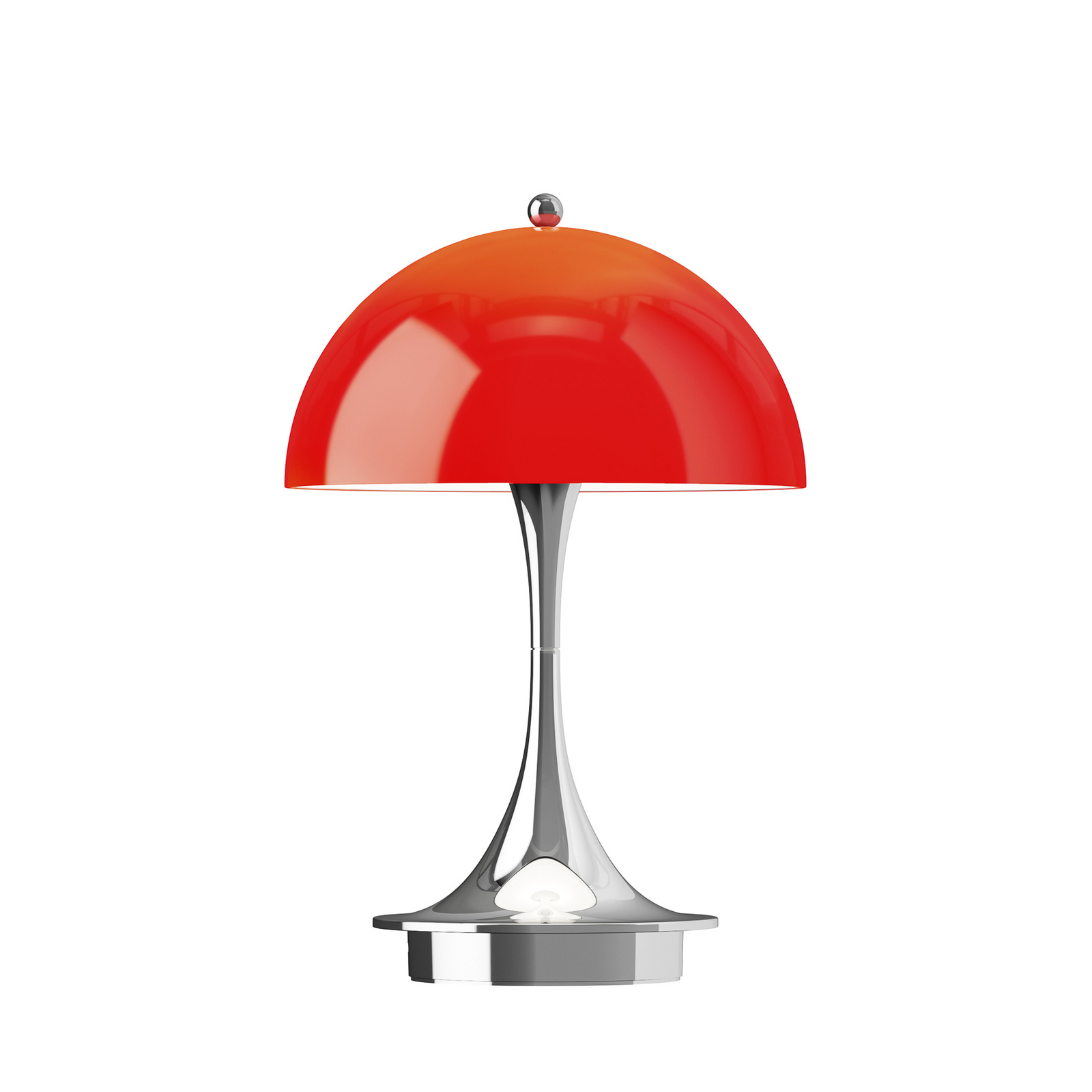 Louis Poulsen Panthella 160 Portable Original, opaali-punainen Louis Poulsen Panthella 160 Portable Original, opaali-punainen