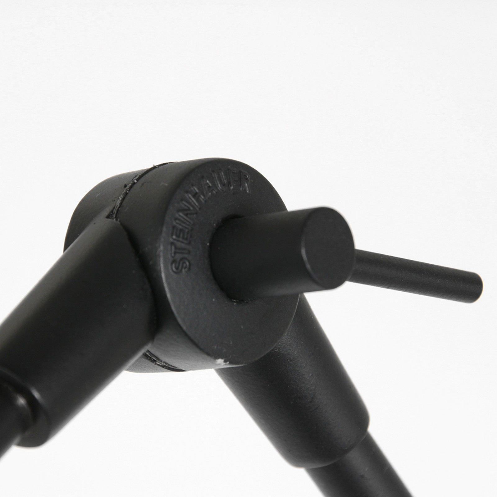 Steinhauer Lampadar Prestige Chic negru/maro înălțime 250 cm plută - Camera de zi / sufragerie - negru maro - Metal