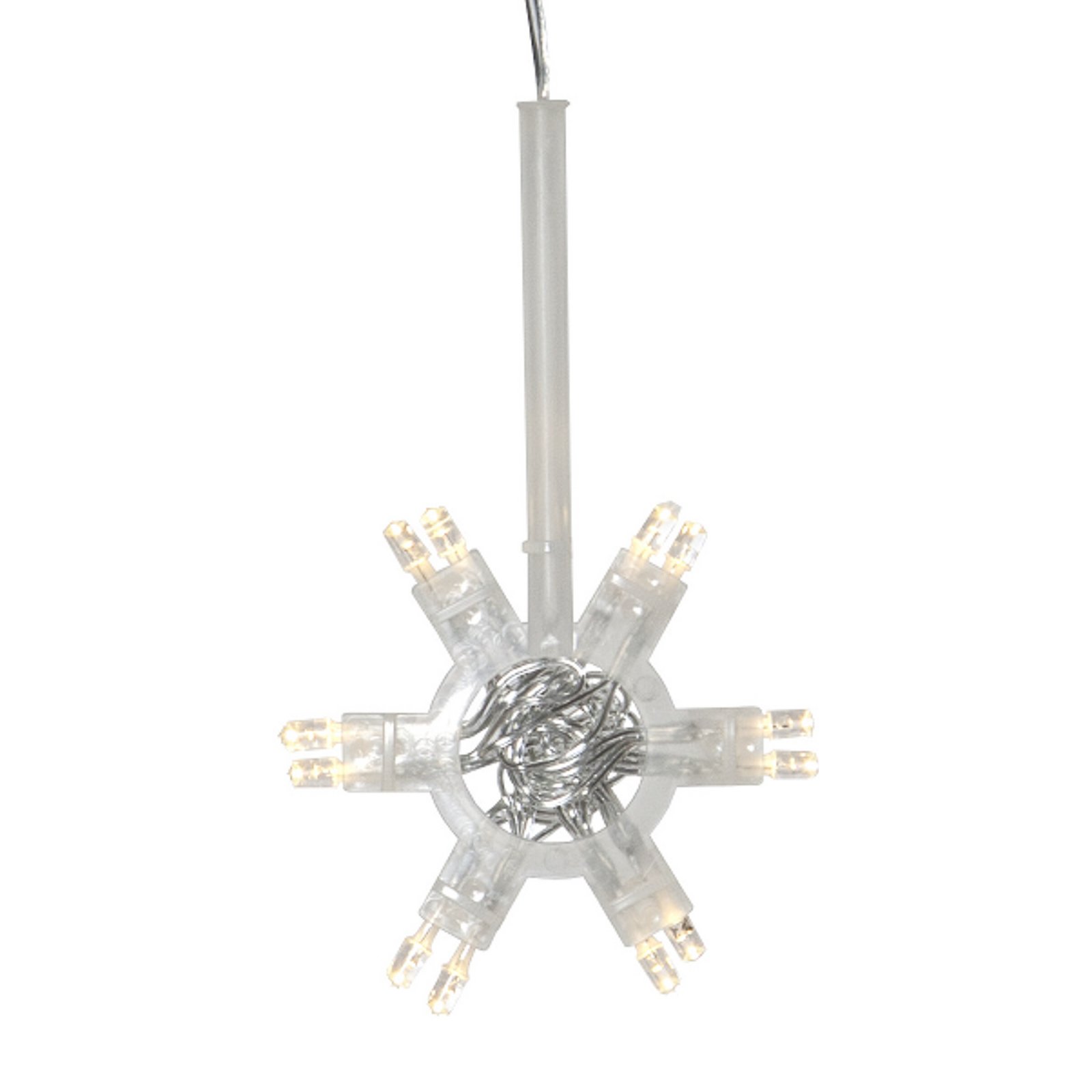 LED-lyslenke Lighty lysring for papirstjerner