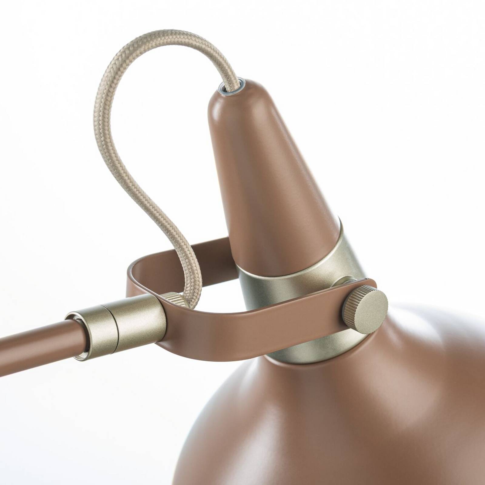 Lampa stojąca Paulmann Juna STYLE, brązowa, wysokość 158 cm, metalowa