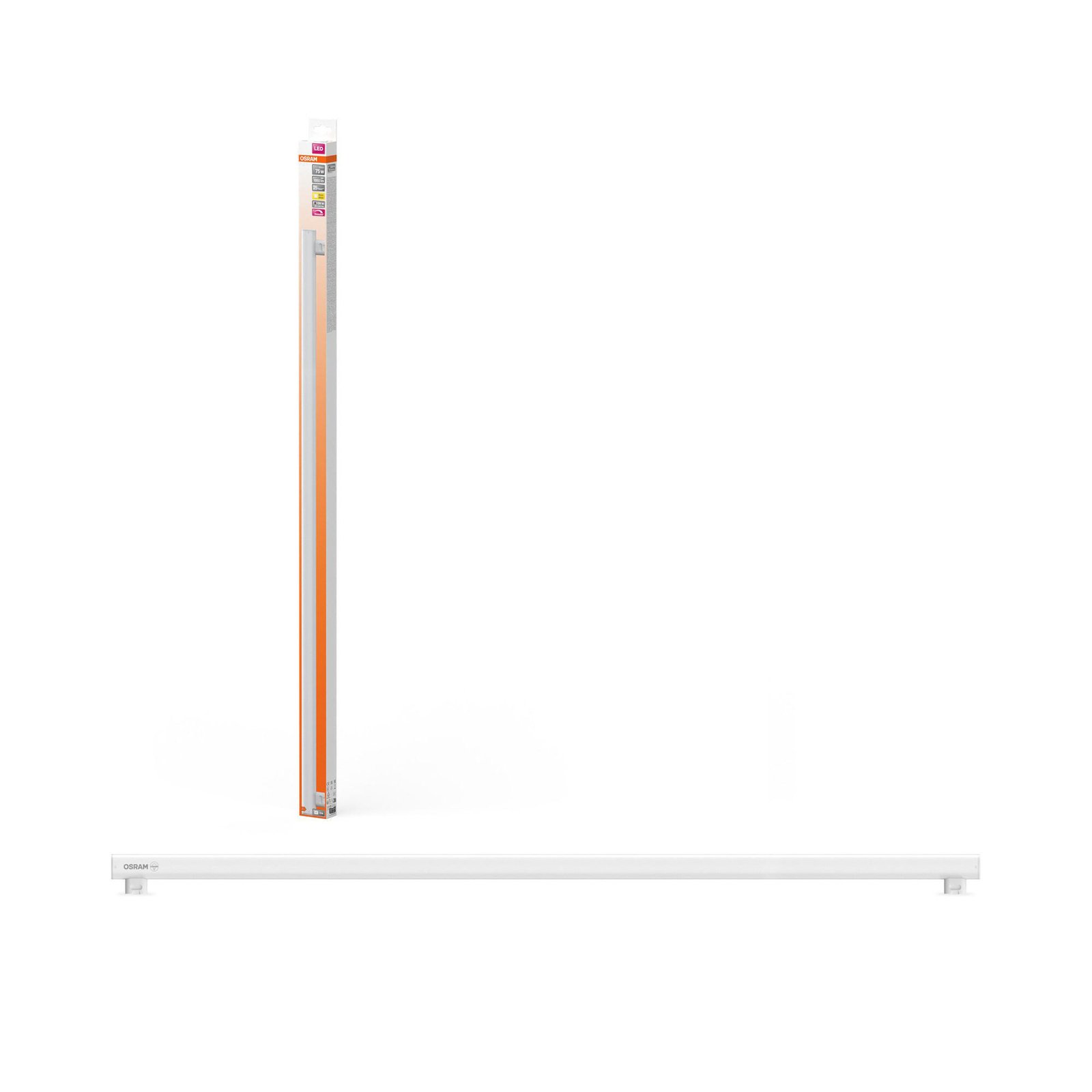 OSRAM Lampadina a linee S14s 9,9W tubolare 2.700K 100cm dimmerabile opaco