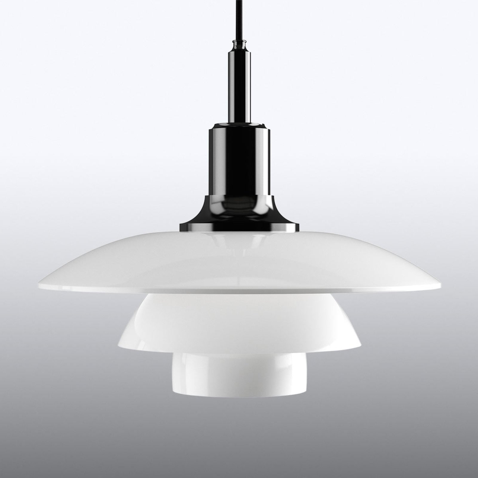 PH 3/2 Pendant Black Metallic - Louis Poulsen